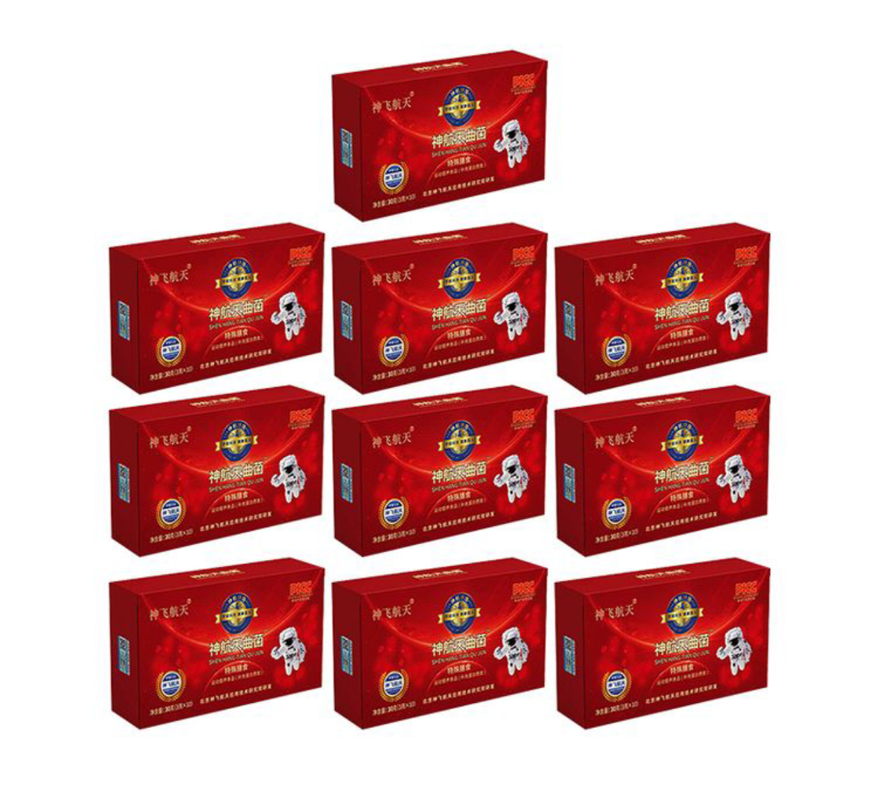 神飞航天研发红曲蜜环菌蛋白粉特殊膳食