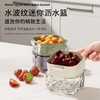 双层洗菜盆套装沥水篮厨房家用塑料洗水果盘客厅茶几用新款菜篮子 商品缩略图0