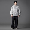PINLI品立2025秋季新款拉链装饰宽松连帽夹克男士插肩袖休闲外套GD253104103 商品缩略图1