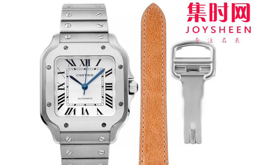 卡地亚 BV山度士系列女款Santos 女士机械腕表 商品图0