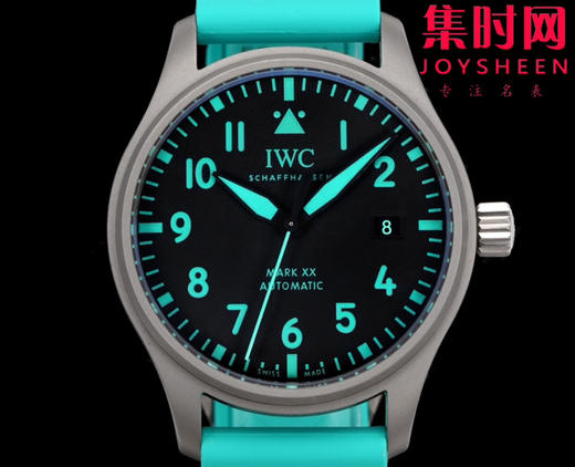 新品重磅来袭 IWC万国 TW飞行员系列 全新马克二十AMG马石油F1车队特别版IW328210/瑞士空中巡逻兵钛金属特别版IW328209 超轻钛金属 男士腕表 商品图3