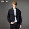 PINLI品立秋季新品西装领休闲夹克男士纯色潮牌短款夹棉外套B233104043 商品缩略图0
