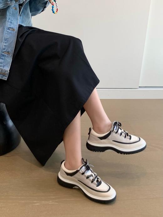 XX57-香奈儿 25C 圆头厚底 低帮 生活休闲鞋 女款（KS*MM） 商品图2