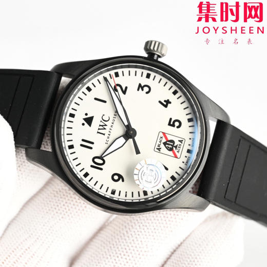 新推出 IWC万国 G5飞行员系列IW328210 马克二十系列 IWC-梅赛德斯- AMG马石油F1车队特别款 F1赛车 黑桃A 男士腕表 商品图4