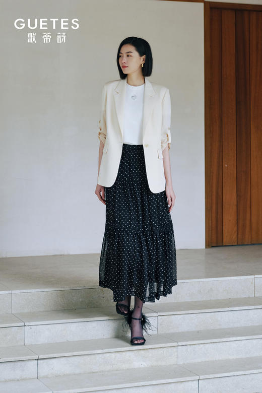 歌蒂诗GUETES女装西装1F31W1662 商品图2