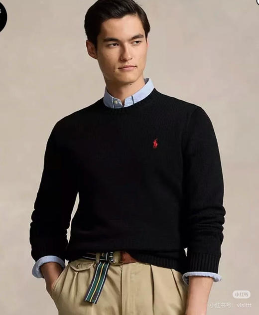 原单正品 RALPH LAUREN经典羊毛衫，优雅质感，定义绅士衣橱。
六个色，尺码S-XL
清货特价 商品图12