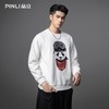PINLI品立2025秋季新款印花熊猫套头卫衣男士潮牌落肩袖圆领上衣BG253109008 商品缩略图2