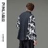 PINLI品立2025秋季新品印花拼接长袖衬衫水墨画潮流宽松男士衬衣B253113062 商品缩略图2