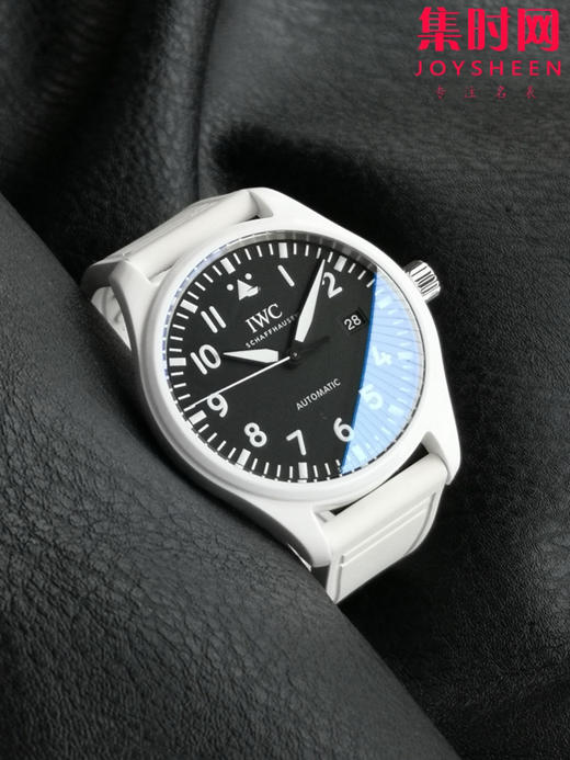 IWC万国 M+飞行员系列IW328104 马克20 马克二十 白陶瓷 男士腕表 表径41mm "太浩湖"特别版
机芯：搭载进口9015改Cal.32112 商品图3
