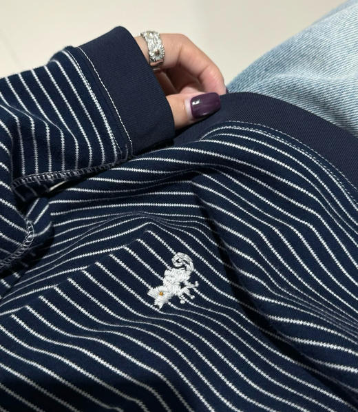 韩国订单45R条纹T恤08283 商品图6