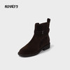 和诚行2025秋冬新款舒适百搭休闲英伦风简约女式短靴1730021 商品缩略图1