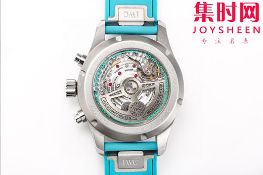 新品万国IWC TW飞行员计时系列 梅赛德斯AMG工程师强强联手IW388108 F1赛车 马石油绿 表径41mm 男士腕表 商品图7