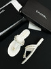 XX61-香奈儿 25S  小羊皮 圆头平底人字拖鞋 女款（KS*MM） 商品缩略图1