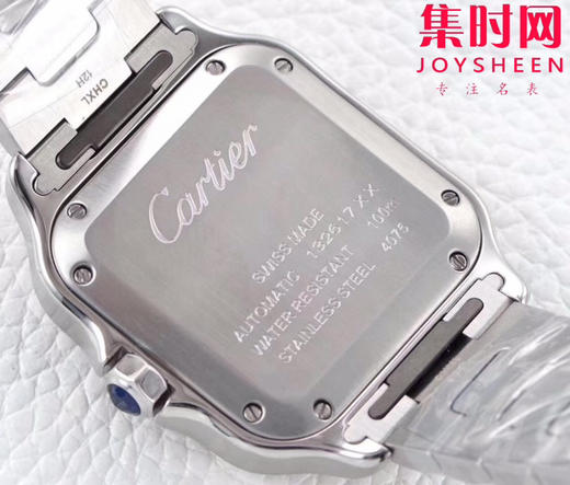卡地亚 BV山度士系列女款Santos 女士机械腕表 商品图7