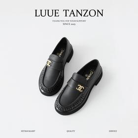 XX48-CHANEL香奈儿一脚蹬简约舒适百搭乐福鞋女款黑色（KS*MM）