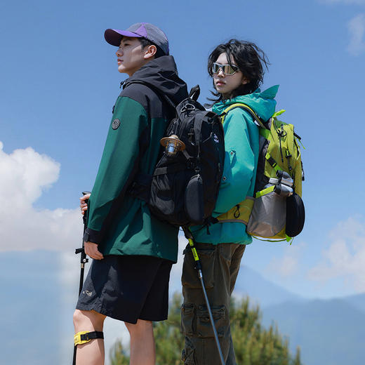 户外登山包男女同款大容量登山背包旅游爬山轻便专业徒步运动旅行双肩包简约 商品图3