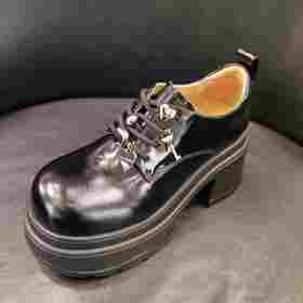 LFGJ凌介女鞋 19901 时尚百搭厚底鞋