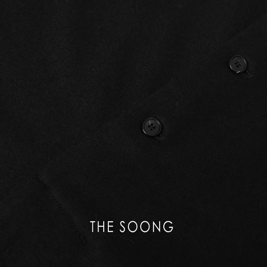 THESOONG/羊毛混纺连体衣女秋季polo领套装中长款HBKZ7392 商品图5