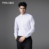 PINLI品立秋季衬衣天丝莫代尔无痕免烫抗皱一等品高级感长袖衬衫GD253113043 商品缩略图0