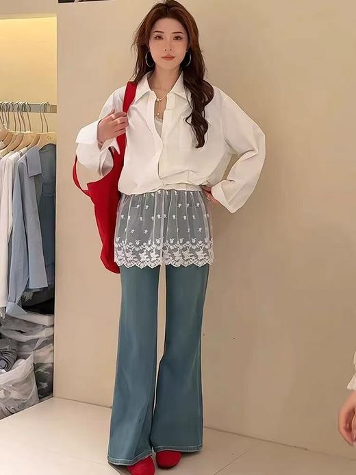 国庆特卖！套装！【秋上新】8826 100%棉精致两件套上衣-喜出 商品图1