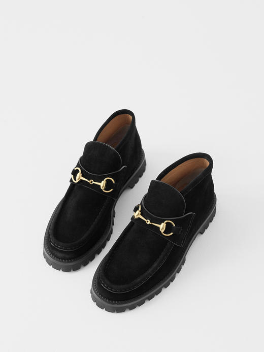 XX50-CELINE赛琳Racer牛剖层革圆头系带低帮生活休闲鞋（KS*MM） 商品图3