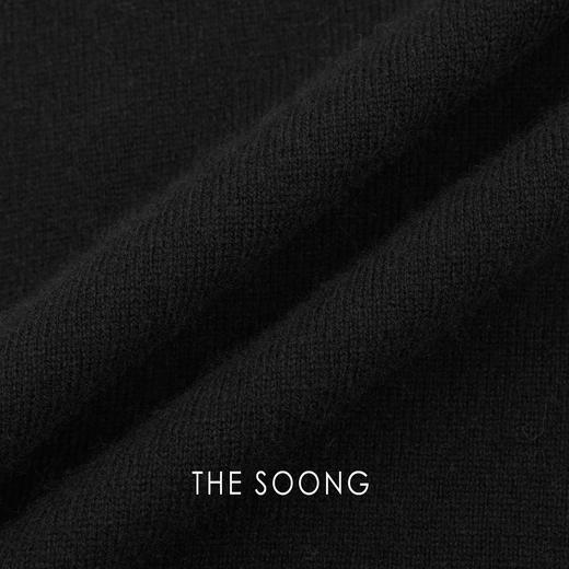 THESOONG/羊毛羊绒内搭马甲背心女针织慵懒风高级感微透HWBX7907 商品图5