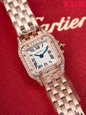 卡地亚猎豹系列 猎豹迷你 表盘尺寸19mm*25mm 女士腕表 原版瑞士进口石英机芯