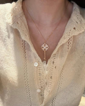 TB64-TIFFANY & CO.蒂芙尼 Keys 系列 Tiffany Victoria 钥匙吊坠 项链 女款（XK）