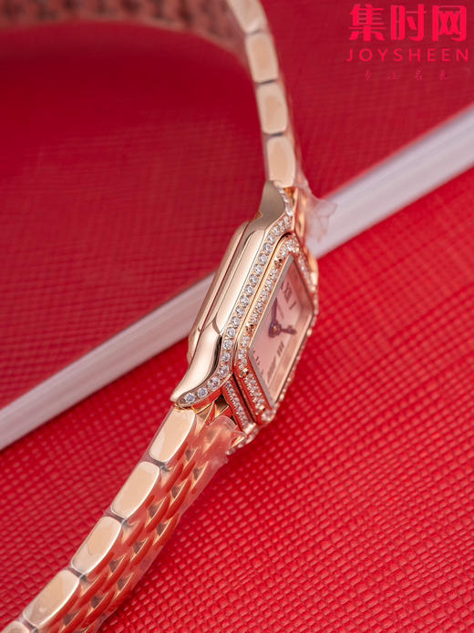 卡地亚猎豹系列 猎豹迷你 表盘尺寸19mm*25mm 女士腕表 原版瑞士进口石英机芯 商品图5