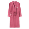 丁摩 华夫格情侣睡袍纯棉长袖高级感女士长袍秋冬新款男女浴袍5ZF-25771 商品缩略图4