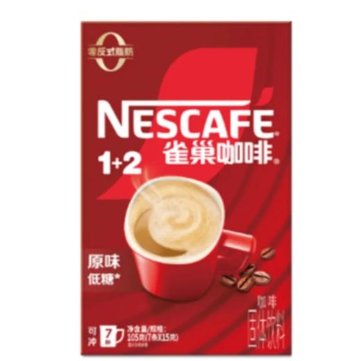 【超市】雀巢1+2原味即溶咖啡7*15g 商品图0
