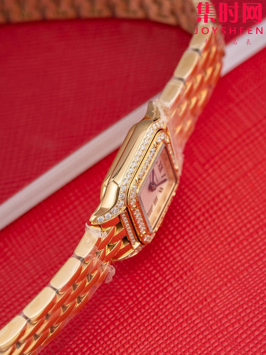 卡地亚猎豹系列 猎豹迷你 表盘尺寸19mm*25mm 女士腕表 原版瑞士进口石英机芯 商品图5