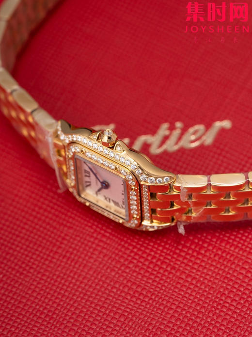 卡地亚猎豹系列 猎豹迷你 表盘尺寸19mm*25mm 女士腕表 原版瑞士进口石英机芯 商品图6