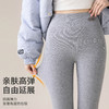 显瘦显高无痕打底裤2025秋冬新款螺纹棉加绒女外穿打底裤显瘦收腹修身高腰加厚九分裤 商品缩略图2