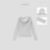 THESOONG/早秋精选100%纯棉绒感卫衣连帽长袖开衫HBWT7936 商品缩略图2