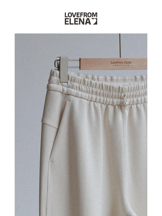 “入秋老钱风“ 莫代尔空气层 卫衣卫裤套装 商品图7