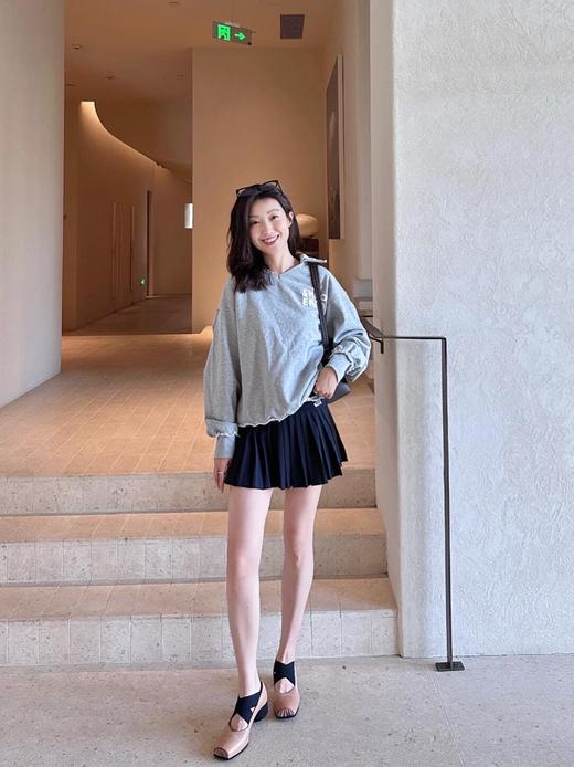 XX84-UMA   WANG 皮 方头套脚 粗跟 高跟鞋 女款（KS*MM） 商品图4