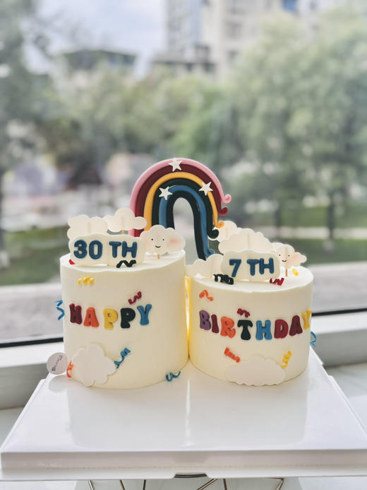 双五寸蛋糕（其中一个加高） 商品图0