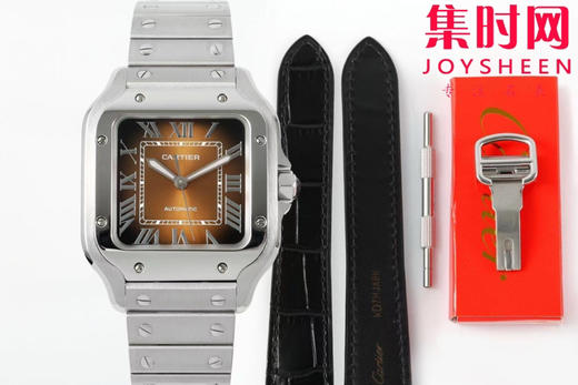 卡地亚 BV山度士系列女款Santos 女士机械腕表 商品图0