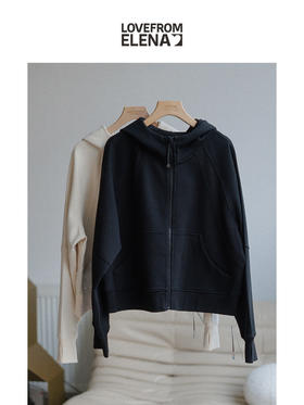 “入秋老钱风“ 莫代尔空气层 卫衣卫裤套装