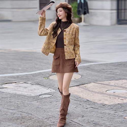 潮流时尚，小香风外套短外套（仅上衣）HR-YLFS9083 商品图1