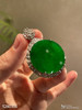 老坑艳绿圆牌吊坠【5280306】具体价格微信咨询 商品缩略图1