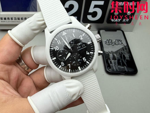 IWC万国 TW飞行员计时系列 "太浩湖"特别版 白陶瓷壳 新款陶瓷男士腕表 震撼来袭 商品图1