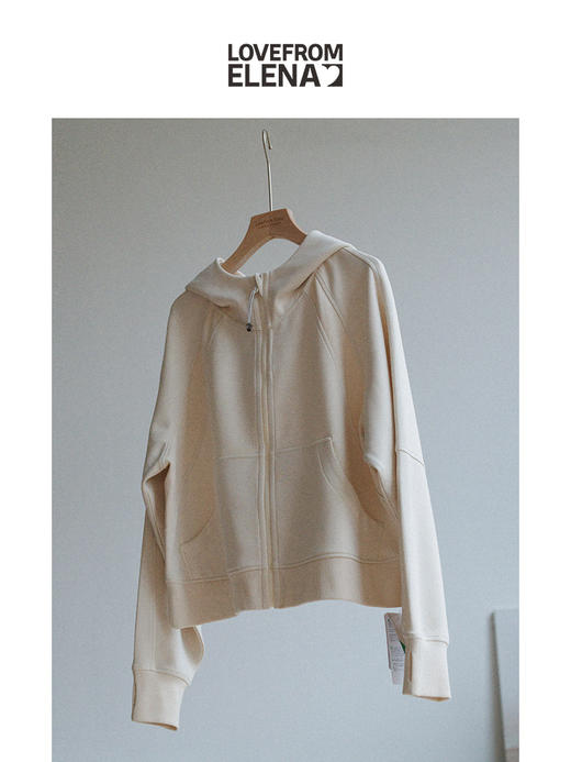 “入秋老钱风“ 莫代尔空气层 卫衣卫裤套装 商品图2