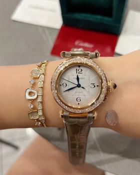 TB42-卡地亚 帕莎系列 石英机芯 镶钻 女表 瑞表（WG）