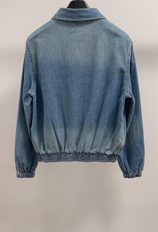 34-2 断码亏清 渠道圆正 粉色小马刺绣 美式复古休闲 水洗牛仔夹克夹克外套 商品图13