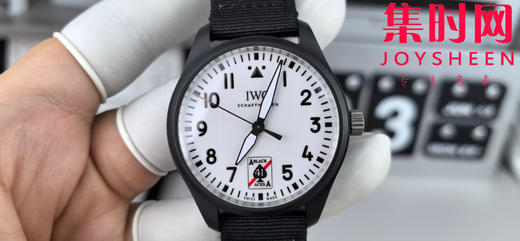 IWC万国 M+新品飞行员系列IW326905，黑陶瓷材质，男士腕表 表盘尺寸：41*11.4mm，全夜光表盘，"黑桃A"特别款 商品图1