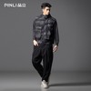 PINLI品立2025秋季新款户外潮牌连帽工装马甲男宽松休闲背心外套GD253107108 商品缩略图1