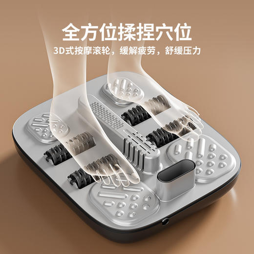 自动泡脚桶加热恒温足浴盆 全自动按摩桶洗脚盆 电动家用高深足浴桶 商品图1