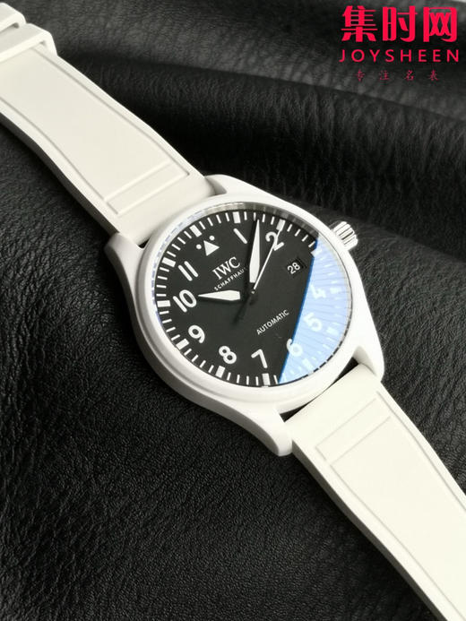IWC万国 M+飞行员系列IW328104 马克20 马克二十 白陶瓷 男士腕表 表径41mm "太浩湖"特别版
机芯：搭载进口9015改Cal.32112 商品图5